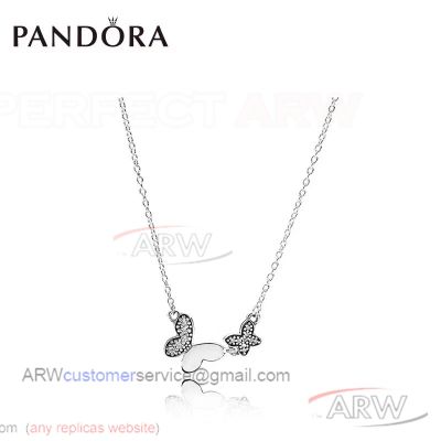 Perfect Replica Pandora Butterfly Pendant - 925 Silver